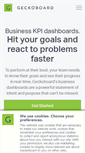 Mobile Screenshot of geckoboard.com